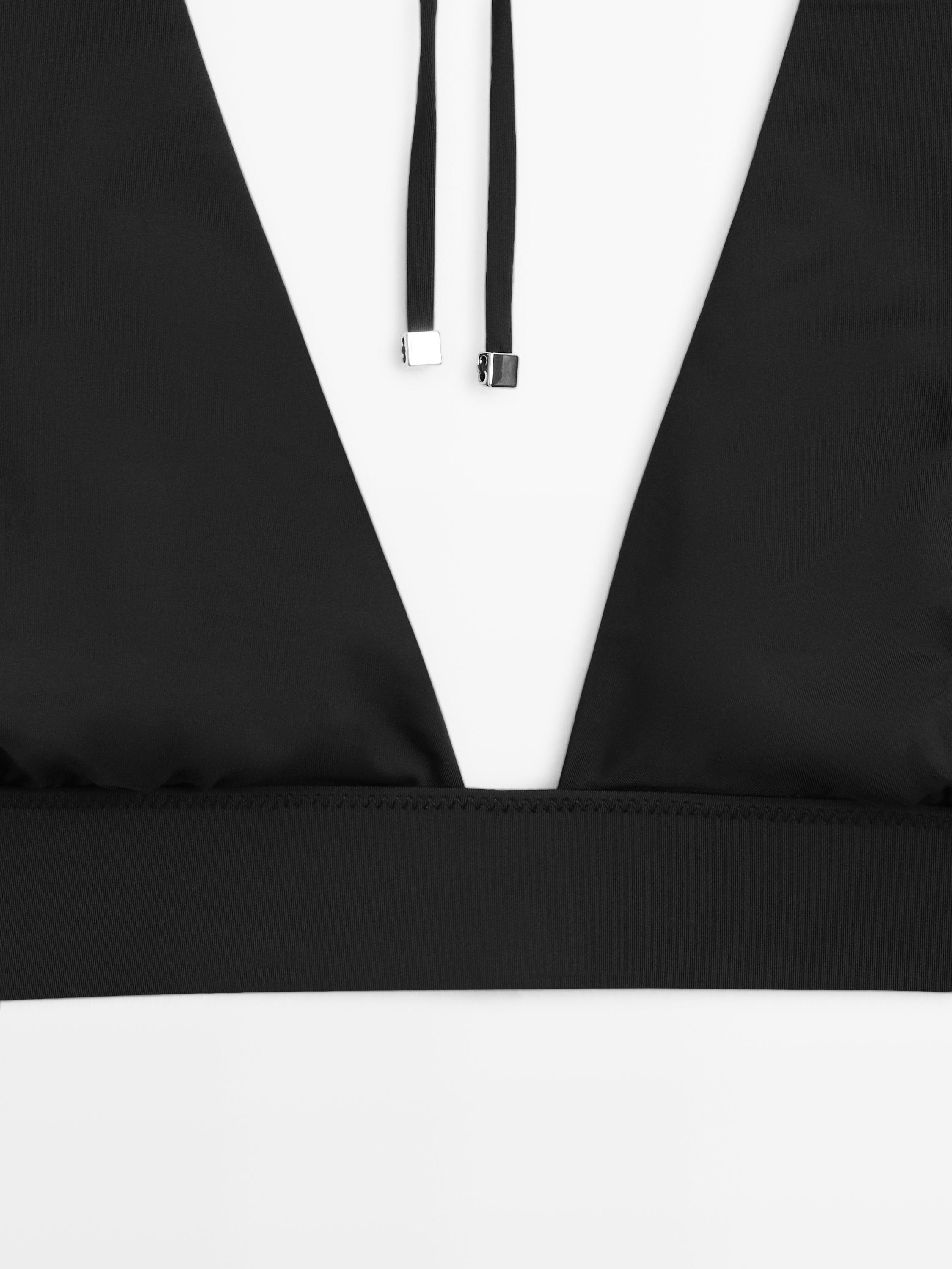 Haut de bikini triangle
